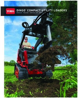 DINGO COMPAC T UTILIT Y LOADERS - WPE Landscape ...