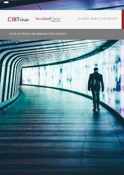 15 APRIL 2020 | 5:30 PM BST - COVID-19 TRAVEL AND IMMIGRATION UPDATES - Newland Chase Immigration News