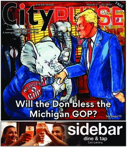 Will the Don bless the - Michigan GOP? See page 13 - Locally owned