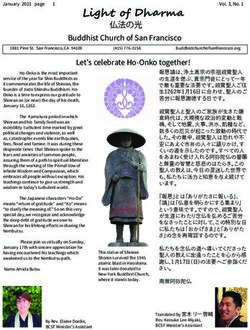 Light of Dharma 仏法の光 Buddhist Church of San Francisco