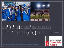 PARTIR ETUDIER AVEC LE PROGRAMME TASSEP 2019-2020 - UFR de Chimie et de Biologie