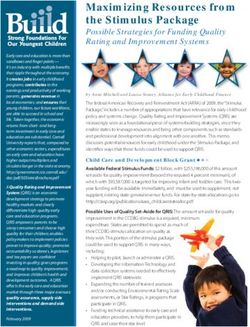 Maximizing Resources from the Stimulus Package