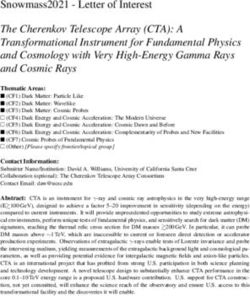 Snowmass2021 - Letter of Interest