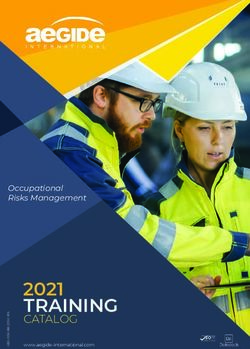 2021 CATALOG N TRAINING - Aegide International