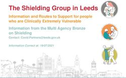 The Shielding Group in Leeds