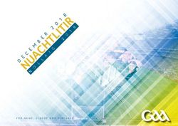 FOR NEWS, VIDEOS AND FIXTURES www.gaa.ie - Clontarf GAA