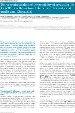 Retrospective analysis of the possibility of predicting the COVID-19 outbreak from Internet searches and social media data, China, 2020