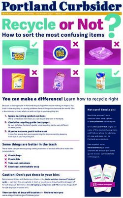 How to sort the most confusing items - You can make a difference! Learn how to recycle right - City of Portland, Oregon