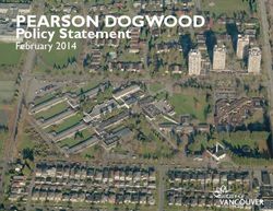 PEARSON DOGWOOD Policy Statement February 2014