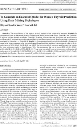 To Generate an Ensemble Model for Women Thyroid Prediction Using Data Mining Techniques