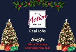 Real Jobs Merry Christmas And Happy New Year - The Action Group