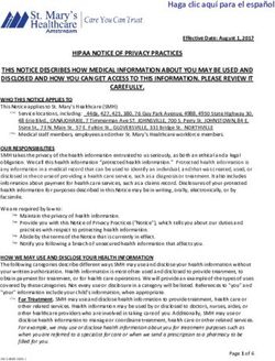Haga clic aquí para el español - St. Mary's Healthcare