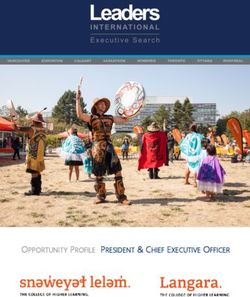 OPPORTUNITY PROFILE PRESIDENT & CHIEF EXECUTIVE OFFICER - Leaders ...