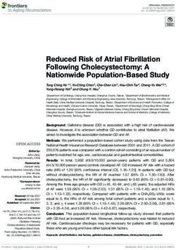 Reduced Risk of Atrial Fibrillation Following Cholecystectomy: A Nationwide Population-Based Study