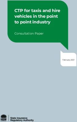 CTP for taxis and hire vehicles in the point to point industry - Consultation Paper