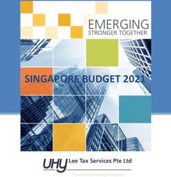 SINGAPORE BUDGET 2021 - UHY LSC