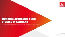 WORKING ALONGSIDE YOUR STUDIES IN GERMANY - Tips and Information for foreign students (from non -EU countries)