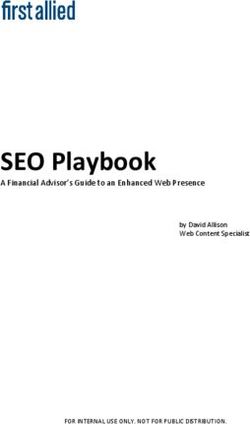 SEO Playbook A Financial Advisor's Guide to an Enhanced Web Presence - by David Allison Web Content Specialist