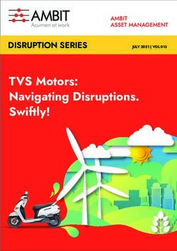 TVS Motors: Navigating Disruptions. Swiftly! - DISRUPTION SERIES JULY 2021 | VOL 013 - Ambit Capital