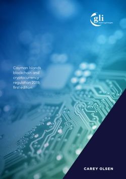 Cayman Islands blockchain and cryptocurrency regulation 2019, first edition