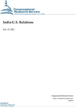 India-U.S. Relations July 19, 2021 - Federation of American Scientists