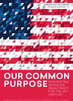 OUR COMMON PURPOSE REINVENTING - AMERICAN DEMOCRACY FOR THE 21ST CENTURY - American Academy of Arts and ...