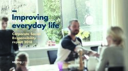 Improving everyday life - Corporate Social Responsibility report 2018 - Salling Group