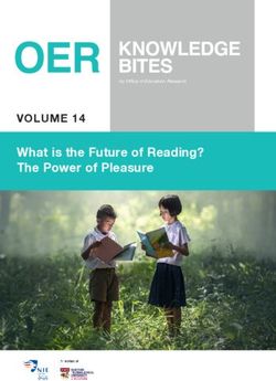 OER KNOWLEDGE BITES What is the Future of Reading? The Power of Pleasure - National Institute of Education ...