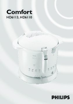 Comfort HD6113, HD6110 - Philips