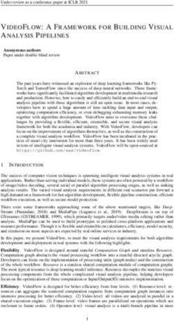 VIDEOFLOW: A FRAMEWORK FOR BUILDING VISUAL ANALYSIS PIPELINES