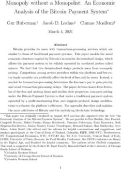 Monopoly without a Monopolist: An Economic Analysis of the Bitcoin Payment System