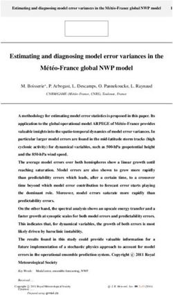 Estimating and diagnosing model error variances in the M et eo-France global NWP model