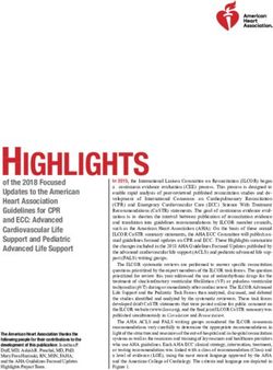 HigHligHts - CPR & ECC ...