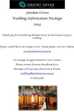 Jenolan Caves Wedding Information Package 2014