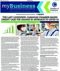 THE LAST LOCKDOWN: CANADIAN CHAMBER MAKES URGENT CASE FOR CHANGE IN APPROACH TO COVID-19