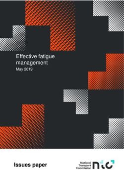 Effective fatigue management - May 2019 - Issues paper - National Transport ...