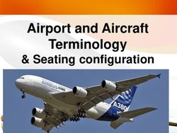 Airport and Aircraft Terminology - Seating configuration - Holy Cross High School