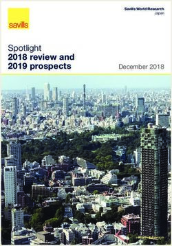 Spotlight 2018 review and 2019 prospects - December 2018 Savills World Research Japan - Savills.asia
