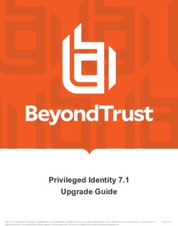 PRIVILEGED IDENTITY 7.1 UPGRADE GUIDE - BEYONDTRUST