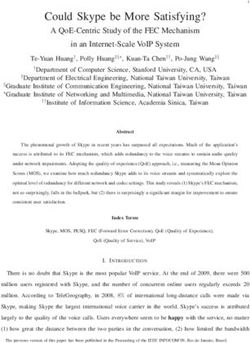 COULD SKYPE BE MORE SATISFYING? - A QOE-CENTRIC STUDY OF THE FEC MECHANISM IN AN INTERNET-SCALE VOIP SYSTEM