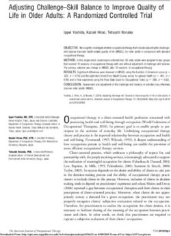 Adjusting Challenge-Skill Balance to Improve Quality of Life in Older Adults: A Randomized Controlled Trial