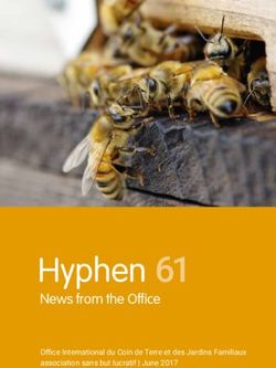 Hyphen 61 News from the Office - Office International du Coin de Terre et des Jardins Familiaux association sans but lucratif | June 2017 - Office ...