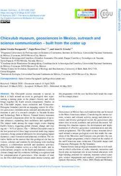 Chicxulub museum, geosciences in Mexico, outreach and science communication - built from the crater up - Recent