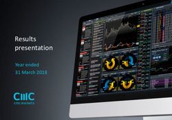 Results presentation Year ended 31 March 2018 - CMC Markets