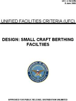 DESIGN: SMALL CRAFT BERTHING FACILTIIES - UNIFIED FACILITIES CRITERIA (UFC) UFC 4-152-07N