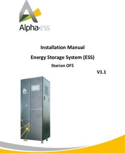 Installation Manual Energy Storage System (ESS) - V1.1 - Alpha ESS
