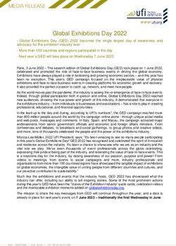 Global Exhibitions Day 2022 - UFI.org