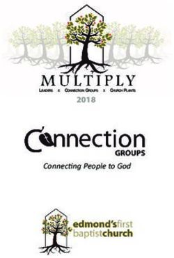 Connecting People to God 2018 - Edmond's First Baptist Church