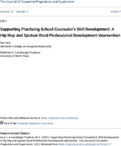 Supporting Practicing School Counselor's Skill Development: A Hip Hop and Spoken Word Professional Development Intervention - Ian Levy