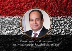 H.E. President Abdel Fattah El-Sisi of Egypt - Chairperson of the African Union - Rotary Institute 2019 - Egypt